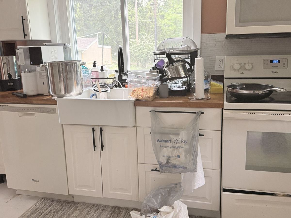 Kitchen before AGM cleaning